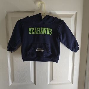 NFL Seahawks Kids Hoodie - Navy and Green